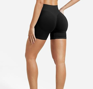 Best Fabric <b>Women's</b> Fitness <b>Shorts</b> Breathable Anti-Wrinkle Gym Wear Custom Logo/Color Workout <b>Shorts</b> for <b>Women</b> at Cheap Price - Product Image 4