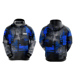 Vente en gros de sweat-shirt à capuche et sweat-shirt grande taille pour hommes design personnalisable par sublimation - Product Image 2