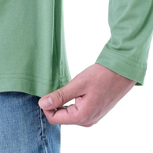 T-shirt en coton Premium d'été à la mode Patchwork pour hommes Style de couple à la mode solide Simple décontracté basique t-shirts vierges pour hommes - Product Image 2