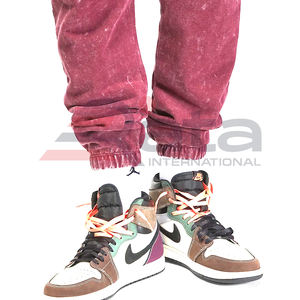 Pantalon confortable du meilleur fournisseur pour hommes, service professionnel OEM, taille haute, style décontracté, toile, dernier design, couleur unie - Product Image 6