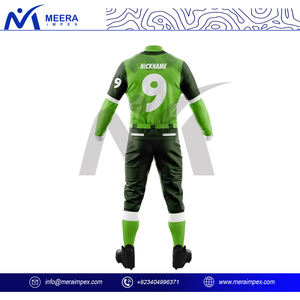 กางเกงเบสบอลผ้าตาข่ายระบายอากาศสำหรับผู้ชายเสื้อกีฬา ODM ชื่อทีมเทคนิคการพิมพ์แบบปักหมายเลข - Product Image 4