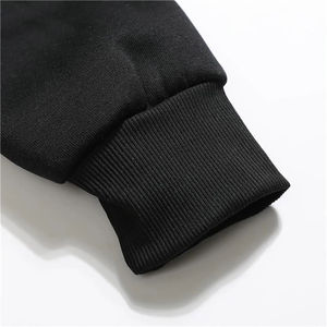 Sudadera con capucha 100% de algodón personalizada para hombre, sudaderas lisas en blanco, sudaderas con capucha de gran tamaño de lana para hombre, sudadera OEM del mejor fabricante - Product Image 5