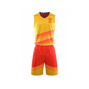 Precio al por mayor Uniforme de baloncesto Diseña tu propio logotipo Uniforme deportivo de verano caliente - Product Image 1