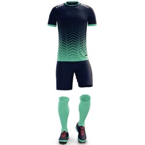 Venta al por mayor personalizado nuevo diseño de alta calidad de secado rápido uniforme de fútbol conjunto completo 2025 OEM clubes de calidad de los hombres de fútbol desgaste - Product Image 1