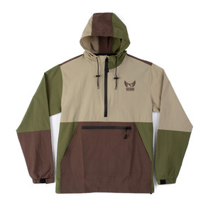 Precio barato superventas chaqueta cortavientos transpirable media cremallera hombres chaqueta cortavientos de invierno - Product Image 1