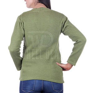 2023 Factory Custom Round Neck Women <b>Sweaters</b> Hot Sales Custom Style Women Winter <b>Cardigan</b> <b>Sweaters</b> - Product Image 2