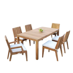 Juego de restaurante de buena calidad para muebles de comedor, calidad superior, precio al por mayor, mesa de comedor y sillas - Product Image 1