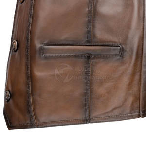 2025 Leather Custom Waistcoat Whole Sale Rate <b>Women</b> Leather <b>Vest</b> <b>Top</b> Quality Whole Sale Rate Made In Pakistan - Product Image 6