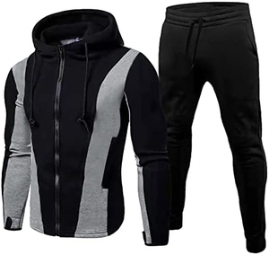 Derniers survêtements de sport pour hommes personnalisés pour l'hiver, 100% coton, séchage rapide, respirant, jogging, fitness, course à pied, décontracté, entraînement de football, équipe - Product Image 3