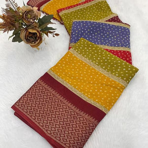 India más vendido diseñador elegante Dola seda Sare exclusiva elegante blusa étnica última moda nupcial fiesta desgaste mujeres - Product Image 1