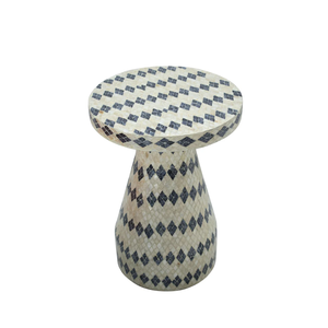 Haute qualité fabriquée à la main moderne nacre salon Table d'appoint Table d'appoint convertible meubles de maison vente en gros directe - Product Image 3