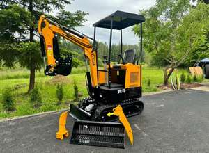 LIVRAISON GRATUITE VICSEC VC15 MINI EXCAVATRICE HYDRAULIQUE 15HP LAME DE RECUL DE 39 POUCES BAC DE 16 POUCES TOIT COMPLET HYDRAULIQUE AUXILIARE EPA CE - Product Image 4