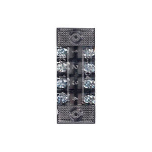 Bloque de terminales de gran oferta en caja termoplástica eléctrica 25A IP20 con tornillo 4 pares de conector de bloque de terminales de alta calidad - Product Image 4