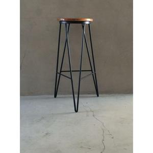 Tabourets de bar à cadre en métal de haute qualité Chaises de restaurant de bar solides Meubles pour s'asseoir avec repose-pieds et dossier - Product Image 4