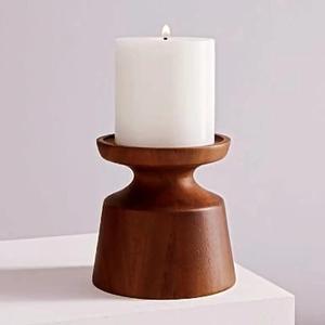 Candelabro de Madera Hecho a Mano en India, Diseñado como Adorno Decorativo, Centro de Mesa, Espacio de Oración, Uso en Ceremonias de Boda - Product Image 1