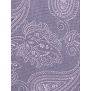 Cravatta Paisley Michael Kors da Uomo, Design Personalizzato con Logo, Stampa Floreale, Jacquard a Righe, Formale, Grigia, Taglia Unica - Product Image 2