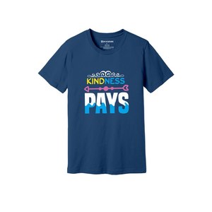 T-shirt en tissu 100% coton imprimé sur le thème de la gentillesse, grammage lourd (160-180 GSM), 12 couleurs disponibles, personnalisez votre propre design et placement - Product Image 4