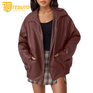 Abrigos de invierno para mujer, abrigo grueso de piel de oveja auténtica, chaqueta de cuero para mujer, chaqueta de aviador, chaquetas de piel de oveja para mujer - Product Image 4