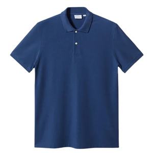 Venta al por mayor de alta calidad liso casual Polo camisetas de punto de talla grande Polo de Golf logotipo bordado personalizado polos de los hombres - Product Image 1