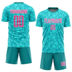 Camisetas de fútbol con diseño de tira de sublimación personalizado, camisetas de alta calidad al por mayor, uniforme de fútbol recortado ajustado de calle de gran tamaño - Product Image 2