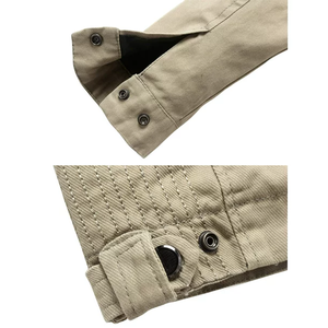 Blouson aviateur en toile légère pour hommes et femmes vêtements de sport d'hiver imperméables respirants avec options personnalisables - Product Image 4