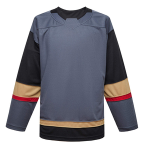 Nom de l'équipe et logo vente chaude conception imprimé maillot de hockey sur glace personnalisé dernier produit sublimation maillot de hockey sur glace - Product Image 2