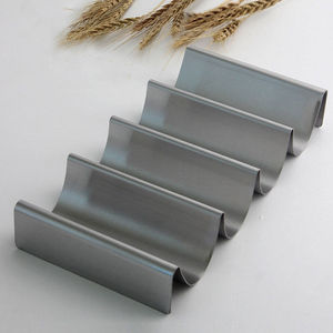 Support à tacos en bois brun avec un aspect bien poli, parfait pour un design simple, table et fournitures hôtelières, qualité supérieure - Product Image 6