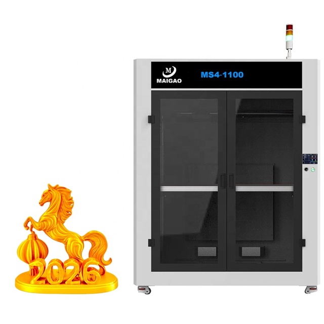 MS4-1100 Large Format Four Colors Dropping Impresora 3d Printer Machine Statue Sculpture Fdm 3d Printer Equipment for Industrial