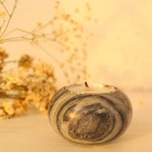 Portavelas de cristal artístico con acabado rústico para bodas Diwali Indian Home Decor-hecho a mano - Product Image 4