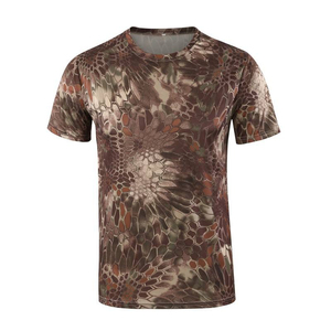 Camiseta de camuflaje de tendencia de nueva llegada para hombres, cómoda, precio al por mayor, duradera, superventas, camiseta transpirable para hombres - Product Image 2