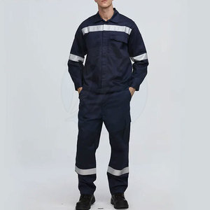 ชุดทำงานสำหรับผู้ชายที่มีน้ำหนักเบาขายดีเสื้อเจอร์ซี่ย์เพื่อความปลอดภัยระบายอากาศได้ดีคุณสมบัติกันน้ำผลิตจากไนลอนโพลีเอสเตอร์ - Product Image 3