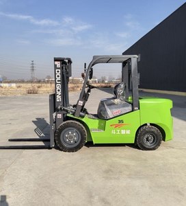 4X4 Diesel Counterbalance <b>Forklift</b> Rough Terrain Seated Operation Manufacturing Plant Use. - Product Image 2
