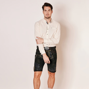 Camisas de Vestir Bávaras a Cuadros de Manga Larga Casuales para Hombre 2025, Ajuste Delgado, Transpirables, Tejidas, Servicio OEM Personalizado - Product Image 4