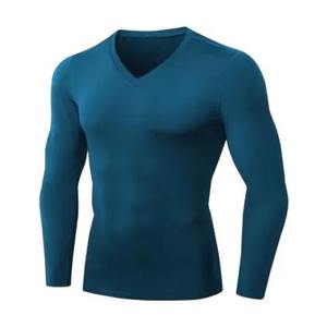 Chemises tricotées anti-rides à séchage rapide pour hommes légers Vêtements décontractés respirants Prix raisonnable Meilleur Rash Guard Polyester - Product Image 6