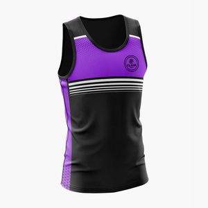 ชุดเสื้อกล้ามชกมวยชุดออกกำลังกายเสื้อกล้ามกางเกงขาสั้นเสื้อกล้ามสำหรับนักสู้คิกบ็อกซิ่ง - Product Image 3