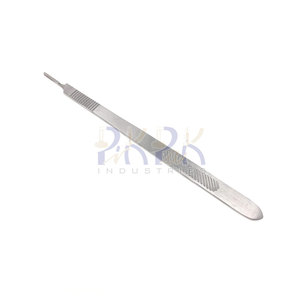 Vente en gros de poignées de scalpel manuelles en acier inoxydable sur mesure, certifiées CE, garantie 1 an, instruments chirurgicaux - Product Image 4