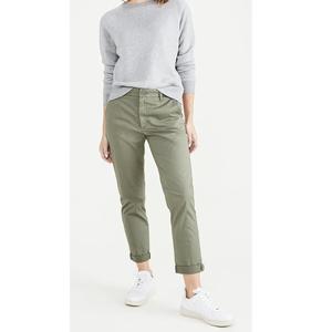 กางเกงขายาวผู้หญิงเอวสูงวินเทจเอวสูงมีซิปกางเกงใส่ทำงานแฟชั่นจีน - Product Image 2