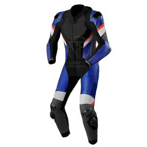 Traje de moto de cuero genuino Unisex de la mejor calidad transpirable de talla grande Venta caliente para motocicleta y ropa de carreras de autos - Product Image 6