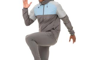 2025 Latest Design <b>Light</b> Weight Full Zipper Custom 100% Nylon Gym Contrast Colors Men Windbreaker Tracksuits OEM Service Custom - Product Image 2