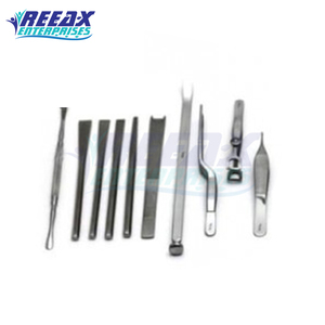 Reeax ชุดเครื่องมือผ่าตัด50ชิ้นทำจากสแตนเลสฐานพลาสติกพิมพ์โลโก้ได้ตามต้องการ - Product Image 2