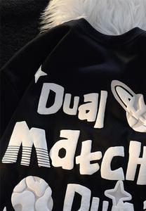 Camiseta Personalizada de Secado Rápido con Cuello Redondo 100% Algodón para Hombre, Camiseta Clásica de Gran Tamaño con Estampado 3D para Hombre y Mujer - Product Image 5