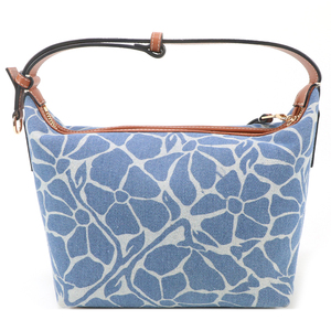 Bolso de Mano Vintage de Diseñador para Mujer, para Compras, Azul Denim, Bolso de Hombro Único, Bolso de Mano Tipo Tote para Chicas - Product Image 1