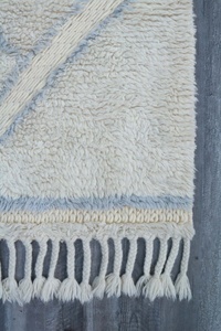 Cổ điển Ma-rốc <span class=keywords><strong>Berber</strong></span> xù xì len Thảm 56 "x 80" handmade Dệt Phong Cách Ma-rốc khu vực Thảm 140x200 cm phong cách cổ điển - Product Image 4