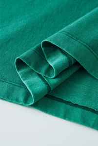 T-shirt à manches courtes 100% coton pour hommes, mode décontractée avec coupe régulière et motif solide, style personnalisé pour les vêtements de rue - Product Image 5