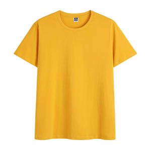 Camiseta de Hombre de Manga Corta con Cuello Redondo, 100% Algodón, Teñida en Prenda, 200g, Personalizable OEM, Camiseta Publicitaria en Blanco - Product Image 5