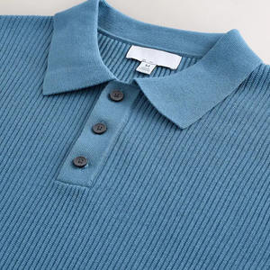 Polo de Punto Texturizado de Alta Calidad con Tejido de Punto Duradero, Polo de Punto Texturizado de Moda - Product Image 2