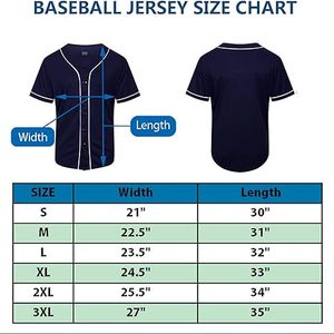 Camiseta de Béisbol de Color Sólido, Manga Corta, con Botones, Unisex, para Adultos, Transpirable, de Algodón, Uniforme de Softbol, Personalizable con Nombre de Equipo - Product Image 5