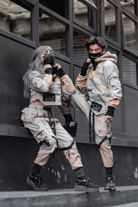 Personalizable barato 100% poliéster calidad Unisex pantalones de chándal con capucha conjunto logotipo personalizado con diseños 3D de alta calidad - Product Image 3