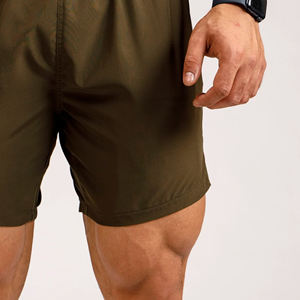 Pantalones cortos de gimnasio para hombre hechos de algodón de último diseño para tamaño adulto Fabricación de Pakistán pantalones cortos de gimnasio para hombre a la venta - Product Image 5