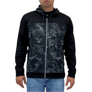 Usine directe hommes Logo personnalisé sweats à capuche 100% coton léger séchage rapide anti-rides fermeture éclair grande taille veste à capuche - Product Image 1